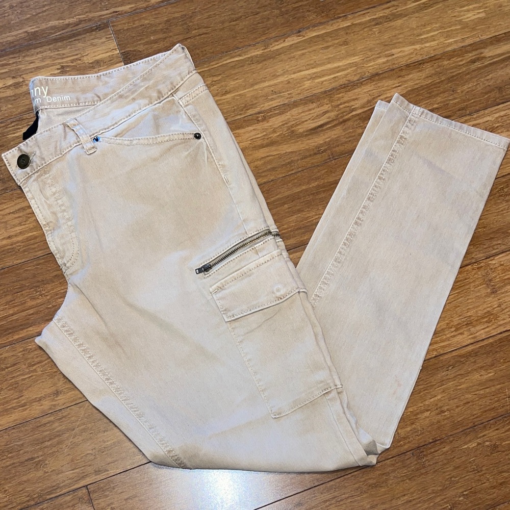 Women’s Tan Denim Jeans